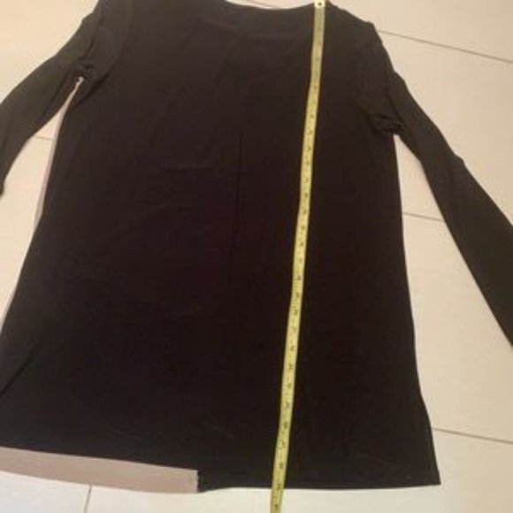 NWT 🇨🇦 Gorgeous JR black/beige/silver tunic - Picture 13 of 13